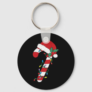 Porte-clés Canne de Noël en bonbons Santa Noël Enfants Tout-p