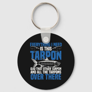 Porte-clés Canne et moulinet pour pêche au tarpon Spot Tarpon