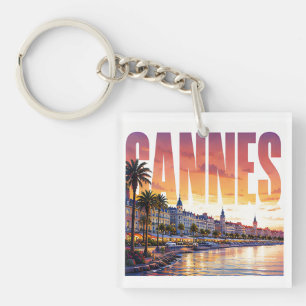 Porte-clés Cannes France Riviera Côte d'Or