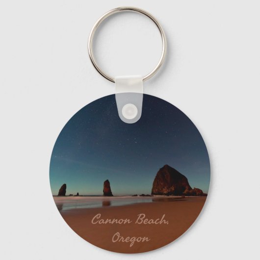 Porte-clés Cannon Beach Oregon Haystack Rock (Recto)