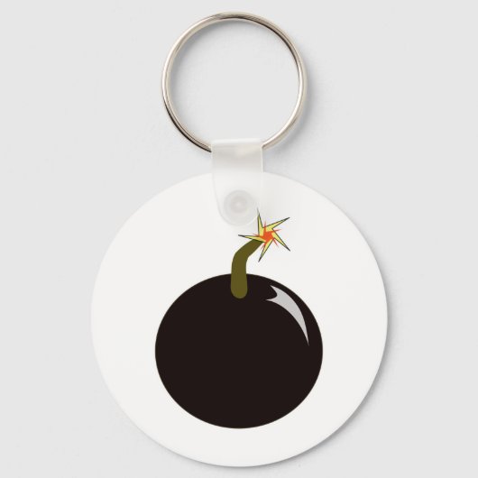 Porte-clés Cannonball Round Shot Bomb Cannon Ball Pirate (Recto)