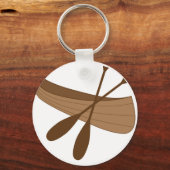 Porte-clés Canoë et pédales (Recto)