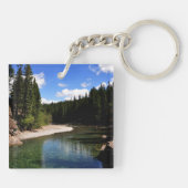 Porte-clés Canoe Meadows Kananaskis Canada (Dos)