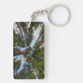 Porte-clés canopée de sapin de Douglas (Dos)