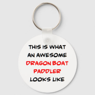 Porte-clés canot dragon paddler, génial