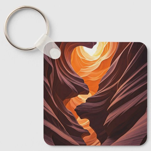 Porte-clés Canyon de l'Antilope Souvenir (Recto)