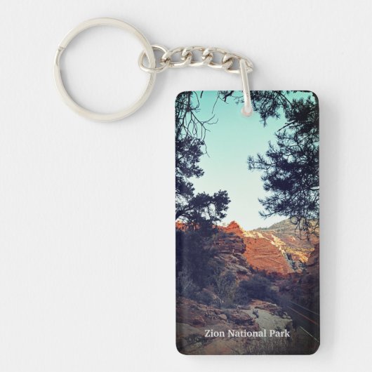Porte-clés Canyon Trail Zion National Park, Utah Key Ring (Devant)