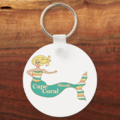 Porte-clés Cape Coral, FL Mermaid (Recto)