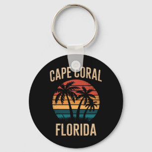 Porte-clés Cape Coral Floride Souvenirs de vacances pour la f