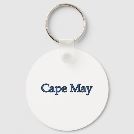Porte-clés Cape May New Jersey (Recto)
