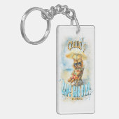 Porte-clés Cape San Blas Florida Beach Lounge Cat (Devant gauche)