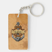 Porte-clés Capitaine Anchor et roue (Dos)