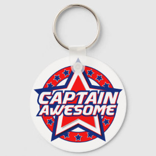 Porte-clés Capitaine Awesome
