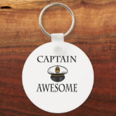 Porte-clés Capitaine Awesome (Recto)