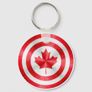 Porte-clés Capitaine Canada Hero Shield