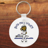 Porte-clés Capitaine Dark Woman (Recto)