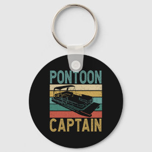 Porte-clés Capitaine de bateau ponton drôle bateau ponton nav