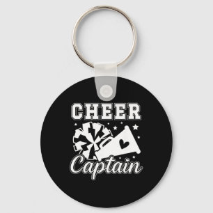 Porte-clés Capitaine de pom-pom girls Capitaine de cheerleade