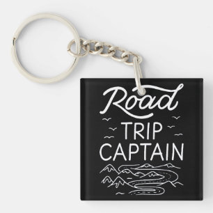 Porte-clés Capitaine de road trip I - Pilote de VR Vacances C