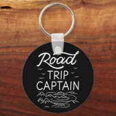 Porte-clés Capitaine de road trip I - Pilote de VR Vacances C (Recto)