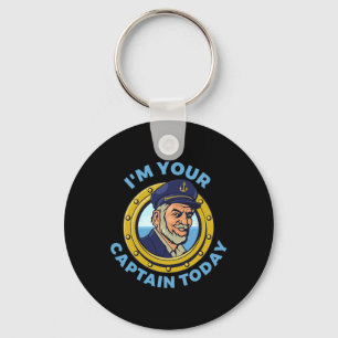 Porte-clés Capitaine de voile de la vie en bateau Skipper Mar