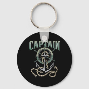 Porte-clés Capitaine Du Bateau