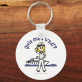 Porte-clés Capitaine féminine légère (Recto)