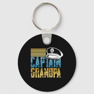 Porte-clés Capitaine Grand-père - Chapeau de capitaine de voi