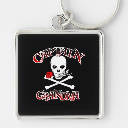 Porte-clés Capitaine Grandma (Devant)