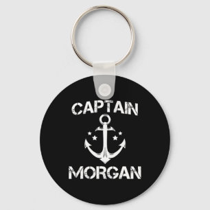 Porte-clés Capitaine Morgan Funny Anniversaire Nom de famille