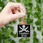 Porte-clés Capitaine Papa - Classique (main)