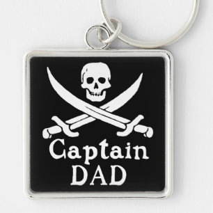 Porte-clés Capitaine Papa - Classique