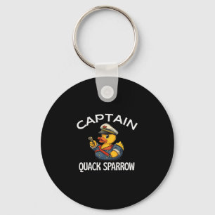 Porte-clés Capitaine Quack Sparrow Croisière Canards Garder C