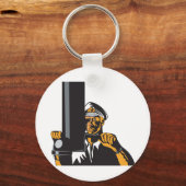 Porte-clés Capitaine sous-marine (Recto)