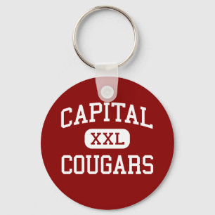 Porte-clés Capital - pumas - haut - Olympia Washington