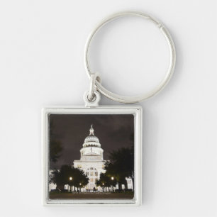 Porte-clés Capitol d'état d'Austin, le Texas la nuit