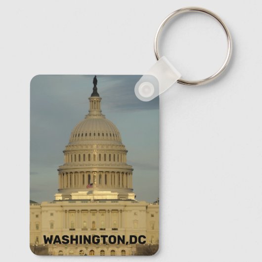 Porte-clés Capitole de Washington, DC (Verso)