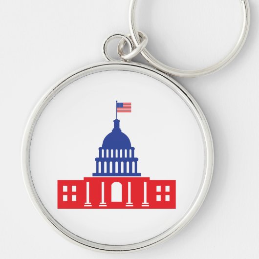 Porte-clés capitole des États-Unis (Devant)