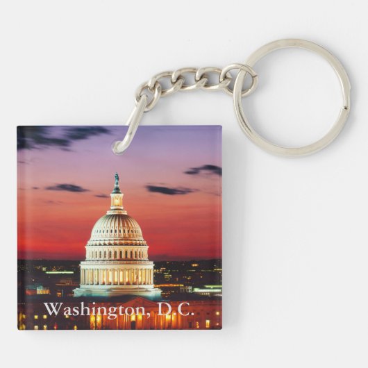 Porte-clés Capitole des États-Unis, Washington, D.C. (Dos)