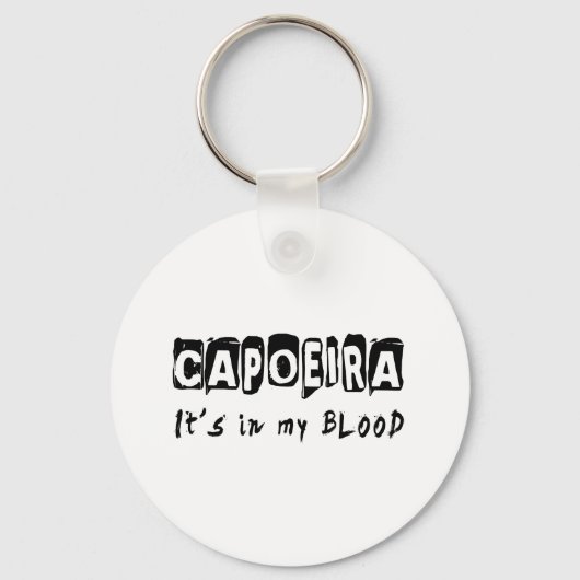 Porte-clés Capoeira C'est dans mon sang (Recto)