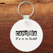Porte-clés Capoeira C'est dans mon sang (Recto)