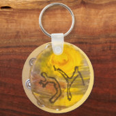 Porte-clés capoeira musique passion ax porte - clé (Recto)