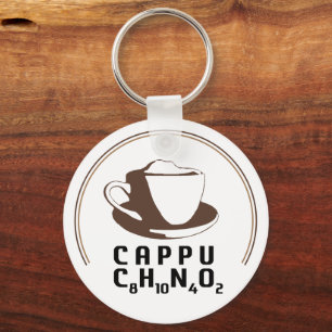 Porte-clés Cappuccino chimique