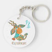Porte-clés Capricorne du cancer mou (Dos)