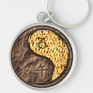 Porte-clés Capricorne et Cheval du Feu