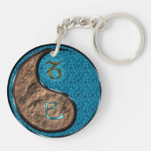 Porte-clés Capricorne et Serpent d'eau (Dos)