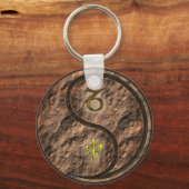 Porte-clés Capricorne et singe de la Terre (Verso)