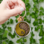 Porte-clés Capricorne sur la mer (Main)