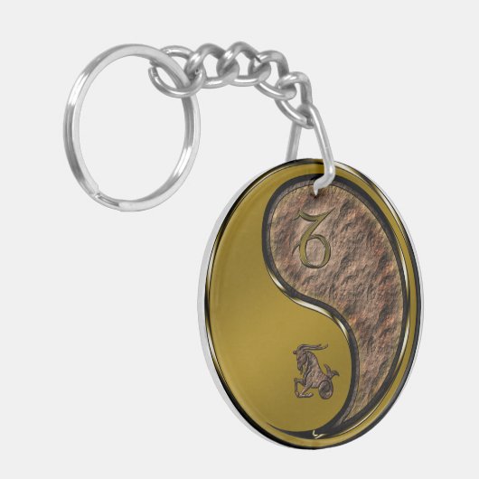 Porte-clés Capricorne sur la mer (Devant gauche)