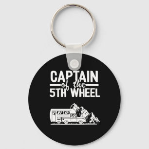 Porte-clés Captain Of The 5th Wheel Funny Camping